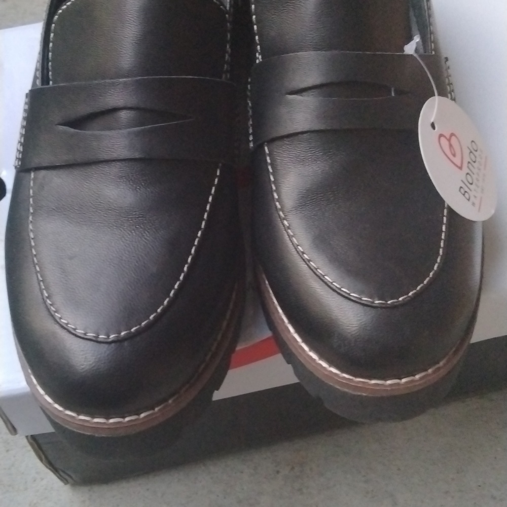 NWT Blondo Leather waterproof loafers size 9 - Picture 6 of 11